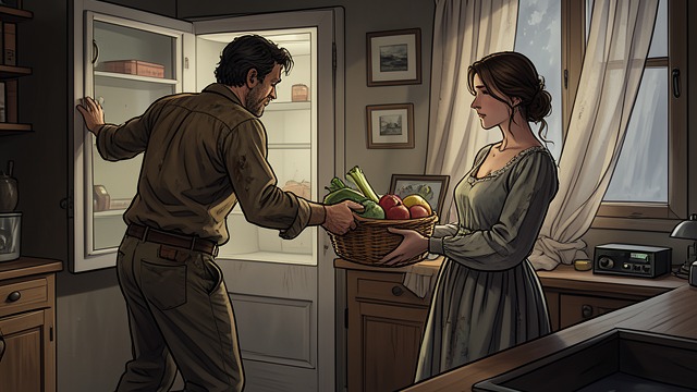 Groceries and Tender Lies from "Cry Macho". Groceries and Tender Lies Care without confrontation Mike brings food and gently tries to prompt Cissy to wash and accept help.