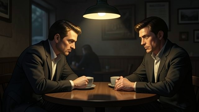 A Café Conversation from "Cry Macho". A Café Conversation Different languages Mike and Rafo negotiate the journey through broken English, jokes, and suspicion.