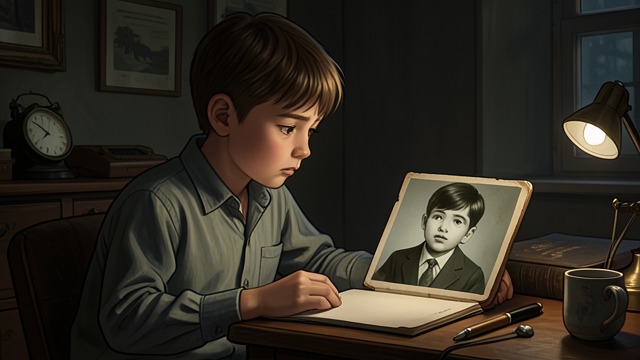 Rafo Sees Himself from "Cry Macho". Rafo Sees Himself A face recognized Mike shows Rafo the old snapshot, and the boy tentatively recognizes himself as a child in Texas.