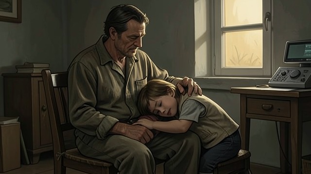 The Mother’s House from "Cry Macho". The Mother’s House Kindness without translation Rafo comforts Pepe despite his earlier argument with Nita, finding a place in the household through touch.