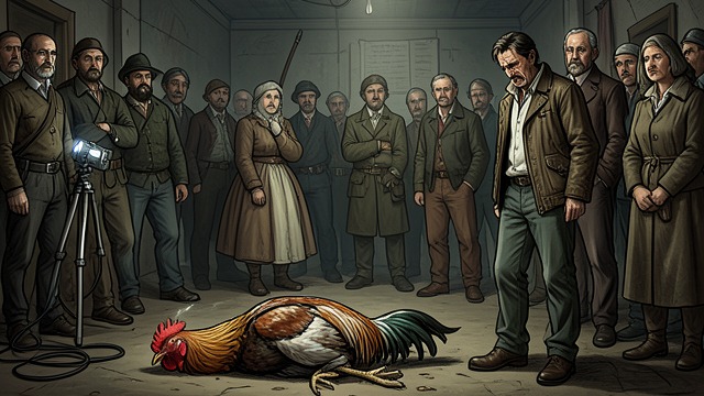 The Cockfight’s Lesson from "Cry Macho". The Cockfight’s Lesson Violence called bravery Macho wins a fight that ends with a dead rooster and a crowd praising the survivor.