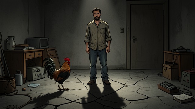 The Boy Revealed from "Cry Macho". The Boy Revealed A hidden contest Mike hears a rooster and discovers an illegal cockfight inside a concealed warehouse.