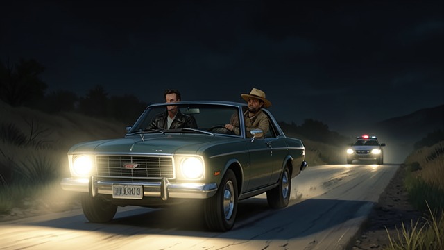 A Highway Roadblock from "Cry Macho". A Highway Roadblock Search on the road Mike sees patrol officers searching drivers and passengers, suspects they are looking for Rafo, and turns onto rough…