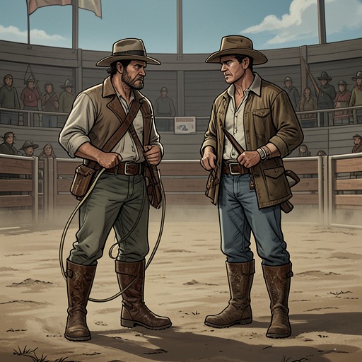 Mike and Howard: Employer and Opponent from "Cry Macho". This thread traces the contest between Mike and Howard from rodeo management and mutual irritation to the kidnapping bargain that reveals their incompatible…