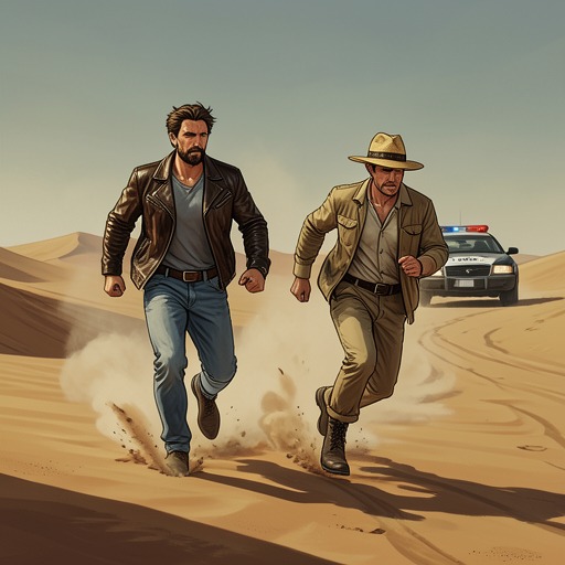 The Police Pursuit from "Cry Macho". This thread traces the escalating pursuit of Mike and Rafo, from mistaken suspicion to detention, deception, and Mike’s dangerous escape.