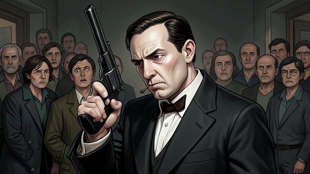 The Gun’s Brief Quiet from "Motherless Brooklyn". The Gun’s Brief Quiet Attention narrowed When Tony Vermonte points a gun at Lionel, the immediate danger temporarily suppresses much of Lionel’s verbal…