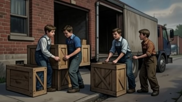 The First Selection from "Motherless Brooklyn". The First Selection Chosen for a job Frank Minna selects Lionel and three other boys for moving work.