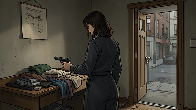 A Ready Suitcase from "Motherless Brooklyn". A Ready Suitcase Preparing to leave Lionel finds Julia Minna packing clothes and carrying a pistol after learning of Frank Minna’s death.