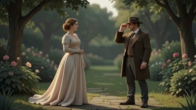 A Formal Introduction from "The Moon and the Sun". Unequal First Impressions Courtly distance Marie-Josèphe notices Lucien’s unconventional appearance and mistakes some of his reserve for disdain.