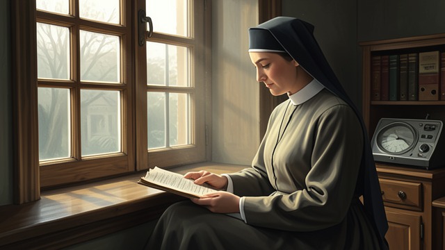 A Song Recalled from "The Moon and the Sun". Music Returns A dormant gift Years of convent rules have kept Marie-Josèphe from composing. Hearing music at court awakens the songs she has carried privately.