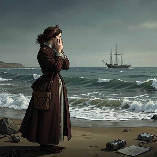 Mortality, Grief, and the Desire to Continue from "The Moon and the Sun". This thread follows the human desire to overcome death and the sea people’s more intimate practices of mourning and remembrance.