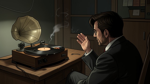 The Recorded Voice from "The Colour Out of Space". Sound Against Skepticism An Uncanny Recording Akeley sends a phonograph record that includes a buzzing voice responding to a human speaker.