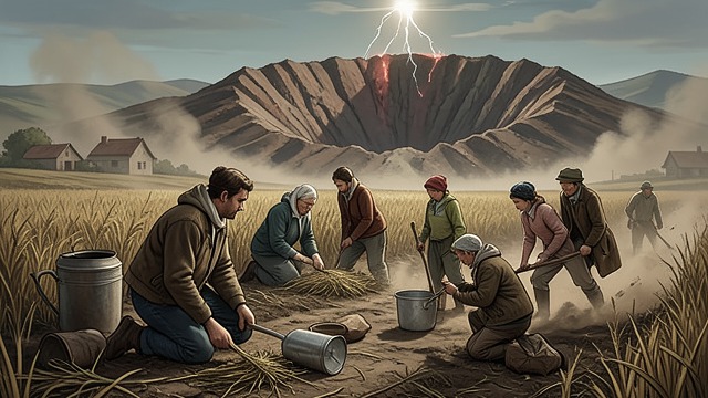 A Secure Farm Life from "The Colour Out of Space". A Family at Home Ordinary Prosperity Nahum Gardner lives with his wife and three sons on a productive farm and remains close to neighbour Ammi Pierce.