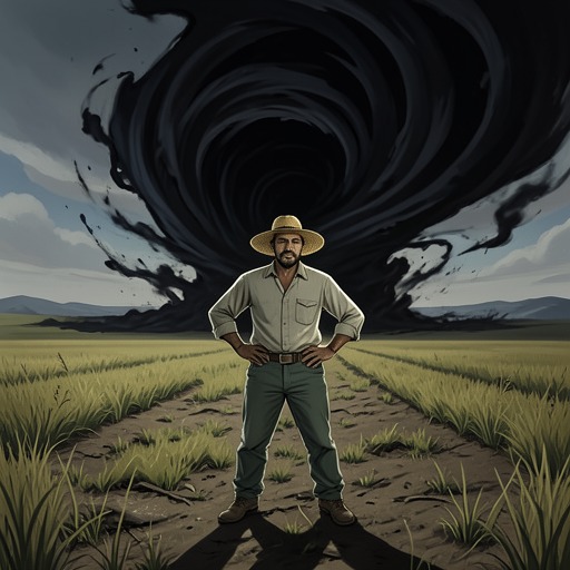 The Struggle for Control of the Farm from "The Colour Out of Space". This flow traces the conflict between the Gardners’ ordinary attempts to manage their farm and the escalating, invisible force that defeats those efforts.