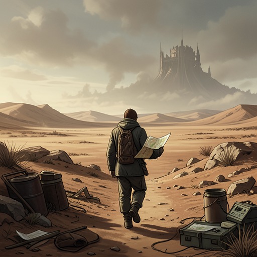 The Australian Expedition from "The Colour Out of Space". This flow follows Nathaniel Wingate Peaslee and his companions from the discovery of ancient masonry to Peaslee’s solitary descent into a buried city.