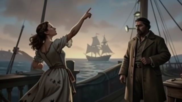 The Approaching Ship from "The Knife of Never Letting Go". The Approaching Ship Thousands on the way Viola reveals that an Expansion Class Seven ship carries thousands of settlers toward New World.