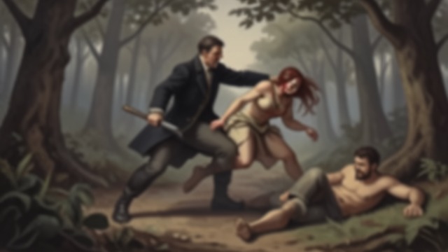 Capture and Rescue from "The Knife of Never Letting Go". Capture and Rescue Separation by force Aaron drugs Viola, stabs Todd, and carries her away.