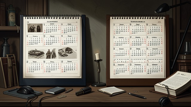 The Age Dispute from "The Knife of Never Letting Go". The Age Dispute Two calendars collide Viola points out that her home calendar has twelve months, while Todd counts thirteen.