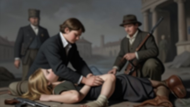 A Self Chosen from "The Knife of Never Letting Go". A Self Chosen Action over command When Davy orders Todd to surrender, Todd ignores him to care for the wounded Viola.