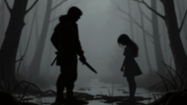 The Girl Mistaken for Spackle from "The Knife of Never Letting Go". The Girl Mistaken for Spackle Fear creates a false label Todd sees a silent figure in the Swamp and assumes the Spackle have returned.