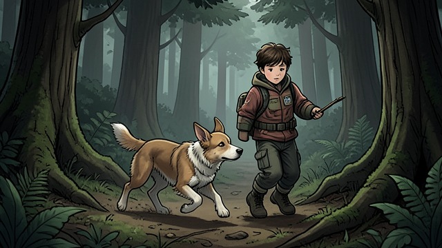 A Companion in Flight from "The Knife of Never Letting Go". A Companion in Flight A presence that persists Manchee follows Todd through the Swamp and into the wilderness, offering instinctive warnings and company.