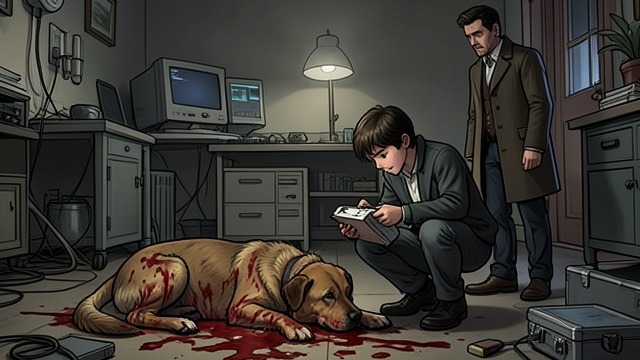 Injury and Care from "The Knife of Never Letting Go". Injury and Care A companion wounded Manchee attacks Matthew Lyle to protect Todd and loses part of his tail.
