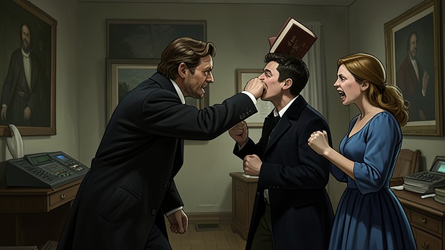 A Threatening First Meeting from "The Knife of Never Letting Go". A Threatening First Meeting Power through fear Aaron strikes Todd and uses scripture to frame the assault as correction.