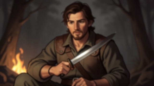 A Man’s Gift from "The Knife of Never Letting Go". A Man’s Gift The imagined adulthood Ben gives Todd the hunting knife he had hoped to receive for his birthday.