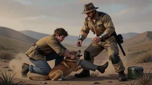 The First Rescue from "The Knife of Never Letting Go". The First Rescue A dog intervenes When Aaron strangles Todd, Manchee bites his attacker’s leg and interrupts the assault.