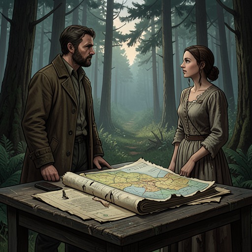 The Journey of the Colony Warning from "The Knife of Never Letting Go". The warning about the approaching settlers and the advancing army grows from Ben’s hidden message into a responsibility shared by Todd and Viola.