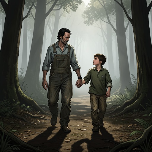 Ben’s Love and Moral Burden from "The Knife of Never Letting Go". Ben’s care for Todd is shaped by an old failure to resist atrocity, a secret escape plan, and a final act of protection.