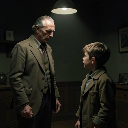 The Mayor’s Pursuit of Todd from "The Knife of Never Letting Go". The Mayor singles Todd out as the final innocent boy whose submission would complete the ruler’s system of violence and control.