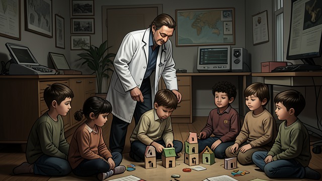 A Doctor's Rebuke from "The Sorrows of Young Werther". Play Under Judgment Werther joins the children A doctor finds Werther on the floor playing with Lotte's children and considers the behavior undignified.