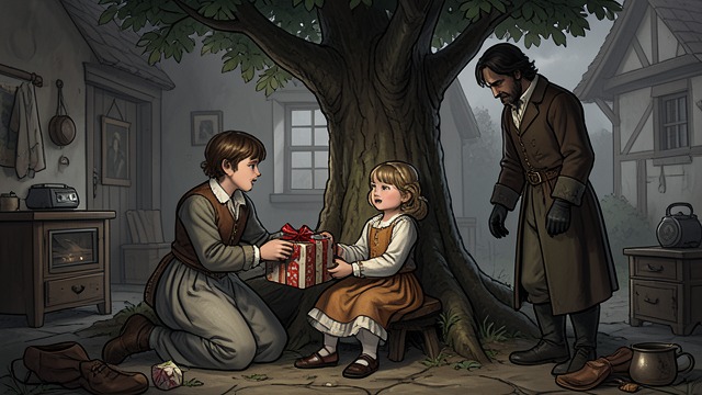 Christmas Gifts from "The Sorrows of Young Werther". A Farewell to the Children Their excited plans The children tell Werther about the gifts they will receive from Lotte at Christmas and mention New Year's…