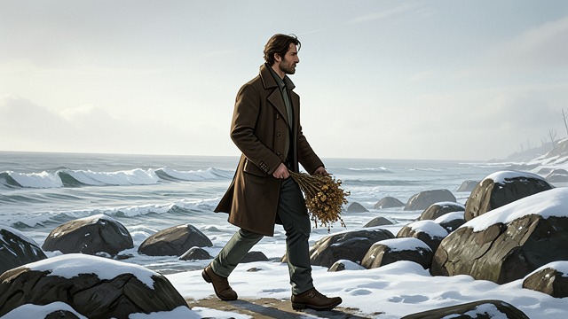 A Search for Flowers from "The Sorrows of Young Werther". A Strange Encounter The winter search Werther meets Henry wandering among the rocks, looking for flowers that are out of season.