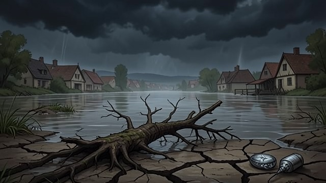 世界吞噬自身,《少年维特的烦恼》中的场景。自然的逆转 步步皆是毁灭 维特如今想到的是被行人踩碎的昆虫,以及被洪水冲毁的村庄。世界仿佛由接连不断的损失构成,而非和谐的创造。 感知的改变 风景依旧美丽,但维特已无法从这份美中获得慰藉。他对自然的看法,映照出自身内心生活的衰败。