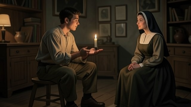 Werther's Admiration from "The Sorrows of Young Werther". A Story Heard from Afar A passionate servant Werther listens to a peasant lad describe his devotion to the widow who employs him.
