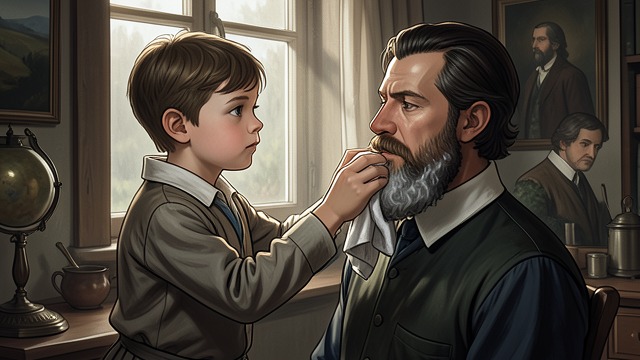A Harmless Delusion from "The Sorrows of Young Werther". Innocence and Belief Lotte's sister reassured Lotte allows a child to believe that washing can remove the dirt from Werther's beard.