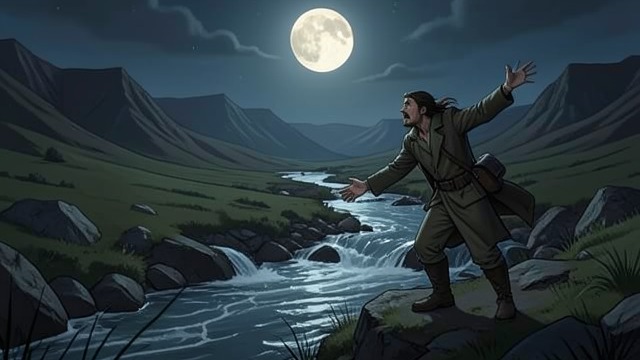 维特与自然关系的变化,《少年维特的烦恼》中的场景。河流的召唤 危险的景象 维特在午夜走出门,看见山谷被奔涌的洪水淹没。月光、风与流水令他既恐惧又兴奋。 将死亡想象成解脱 他朝深渊呼喊,一度想象自己在洪水中结束痛苦,随后却仍僵立原地。自然成了诱人的逃离意象,但自然本身并未替他作出决定。