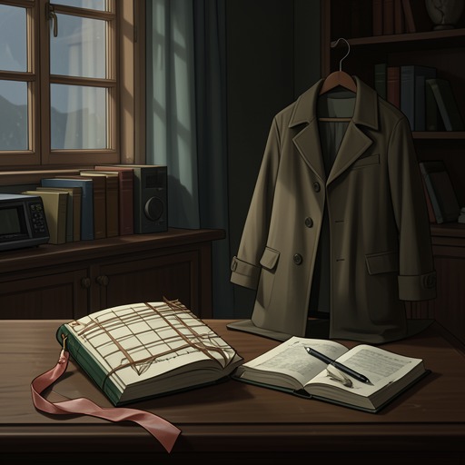 Objects as Vessels of Memory from "The Sorrows of Young Werther". This flow traces how ordinary objects acquire emotional power for Werther and eventually become part of his imagined farewell.