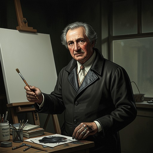 Werther's Artistic Self-Image from "The Sorrows of Young Werther". This flow traces Werther's faith in direct natural expression and the growing distance between artistic aspiration and his ability to create.