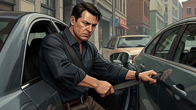 The Door Stays Shut from "Hillbilly Elegy". Restraint at a Red Light A familiar provocation Another driver cuts off J.D. Vance and insults him.