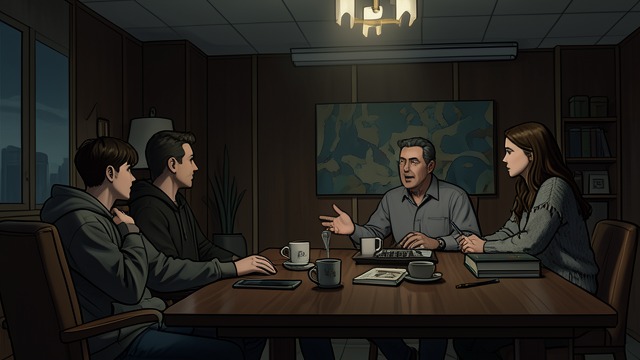 Hope in the Meeting Room from "Hillbilly Elegy". Trying to Help A son at Narcotics Anonymous J.D. Vance attends Narcotics Anonymous meetings with Mom, believing that his presence might help her recover.