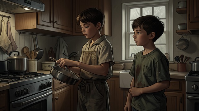 The Sister Carries the Load from "Hillbilly Elegy". Childhood Care Reversed A teenager as caretaker While Mom receives addiction treatment, Lindsay Leigh Lewis and J.D.