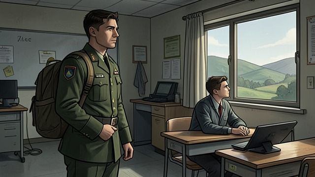 A Departure With Purpose from "Hillbilly Elegy". Leaving on His Own Terms A chosen destination J.D. Vance leaves Middletown for Marine Corps training, then later for college and law school.