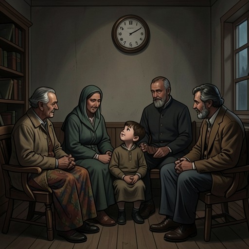 A Family System Under Pressure from "Hillbilly Elegy". This conflict thread follows how successive household crises escalate, displace the children, and finally give way to a more stable home.