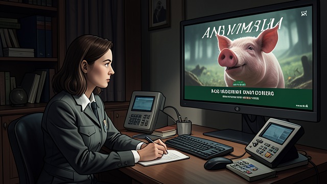 The Talking Pig Novel from "Animals". The Talking Pig Novel Laura works intermittently on Bacon, a novel about a priest who falls in love with a talking pig.
