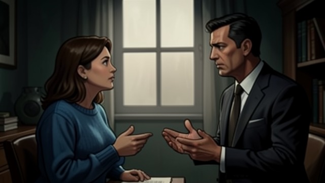 The Interrogation from "Animals". The Interrogation Laura asks Jim exactly what happened, including whether he saw or touched Kirsten's body and whether they had sex.