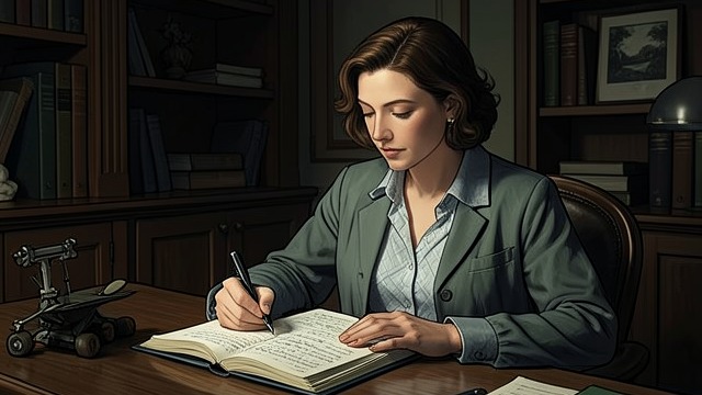 The Plane Notebook from "Animals". The Plane Notebook Laura writes the words "Killing the Changes" while imagining a life made of beginnings rather than fixed destinations.