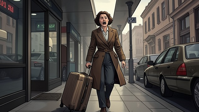 The Missed Flight from "Animals". The Missed Flight Laura panics, throws belongings into a bag, and barely reaches the airport after staying through the night.